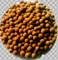 Active porcelain ball